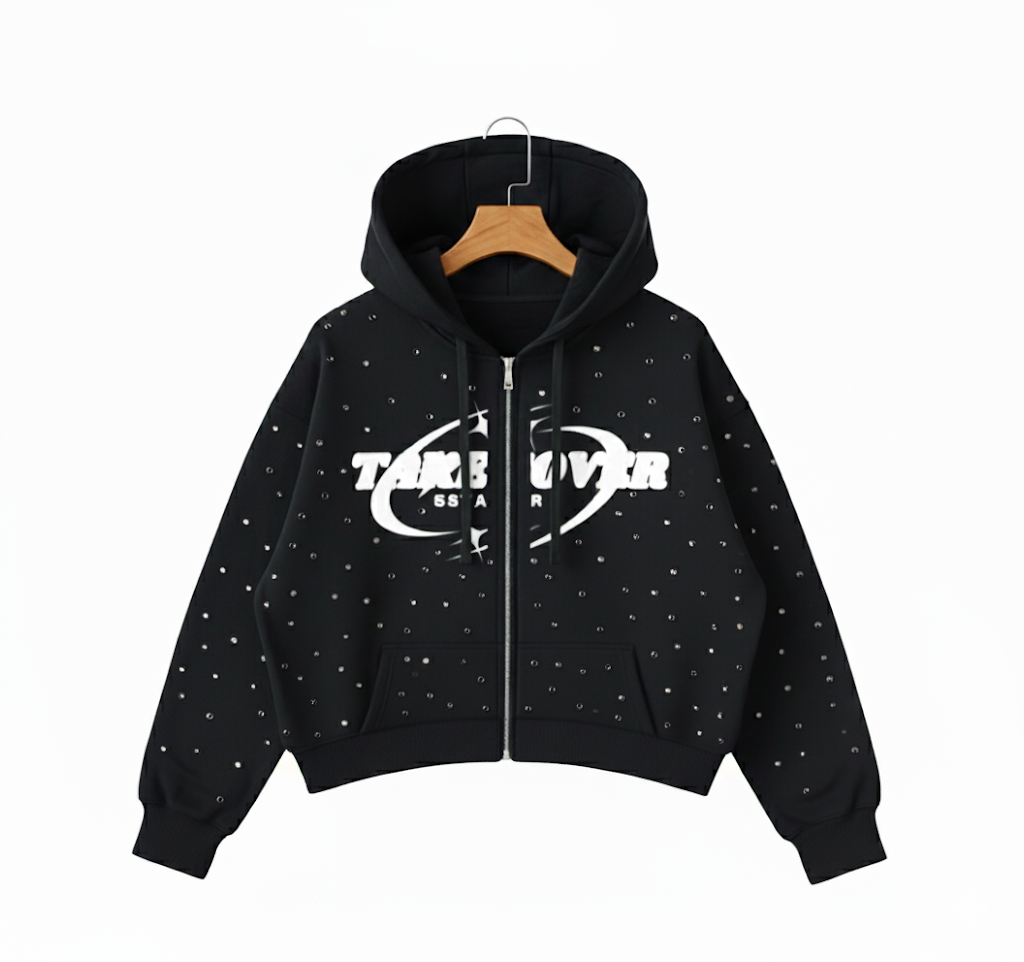 Takeover Original Cropped Zip Up