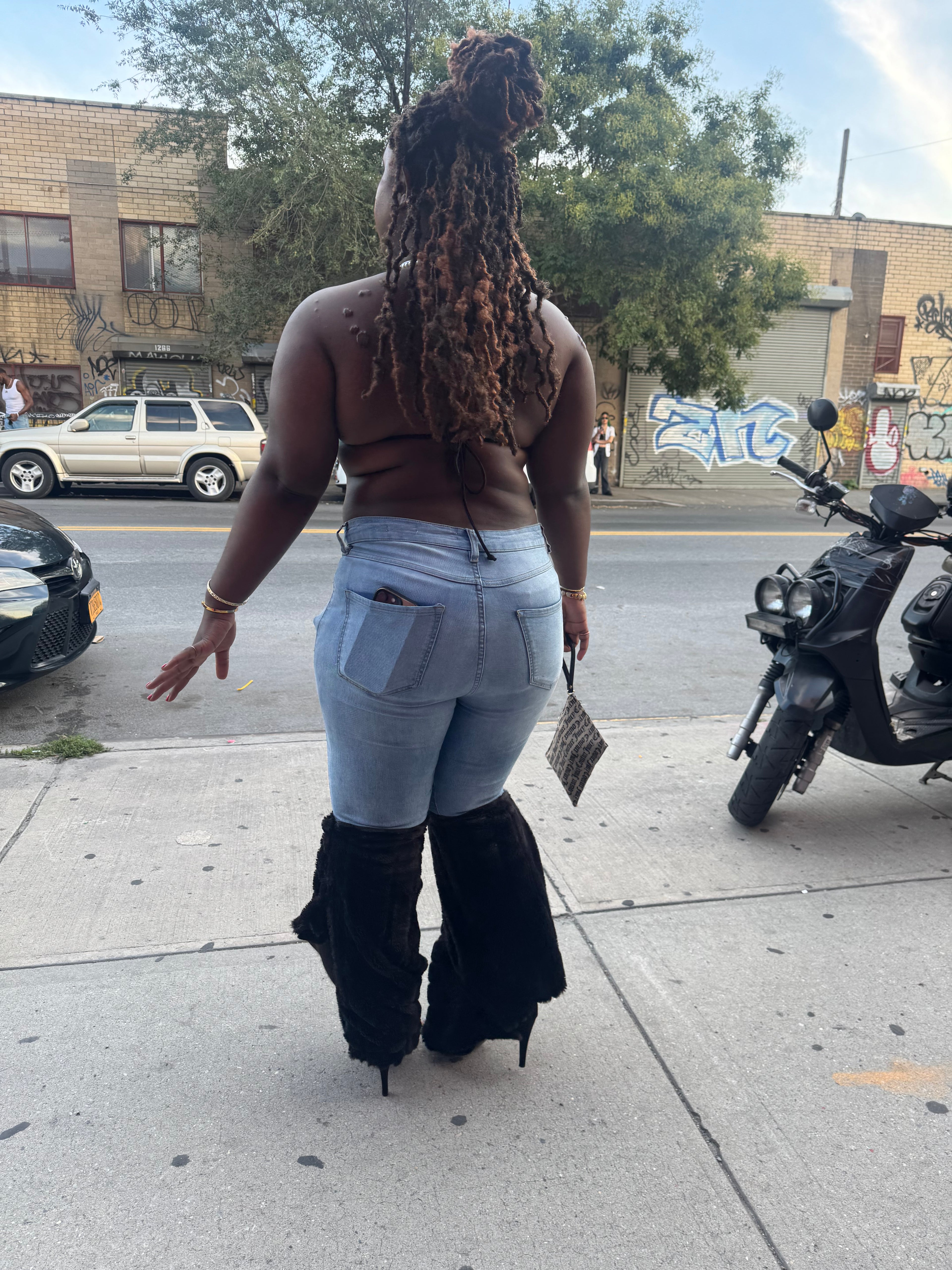 L'Hiver Denim ( Knee Length )